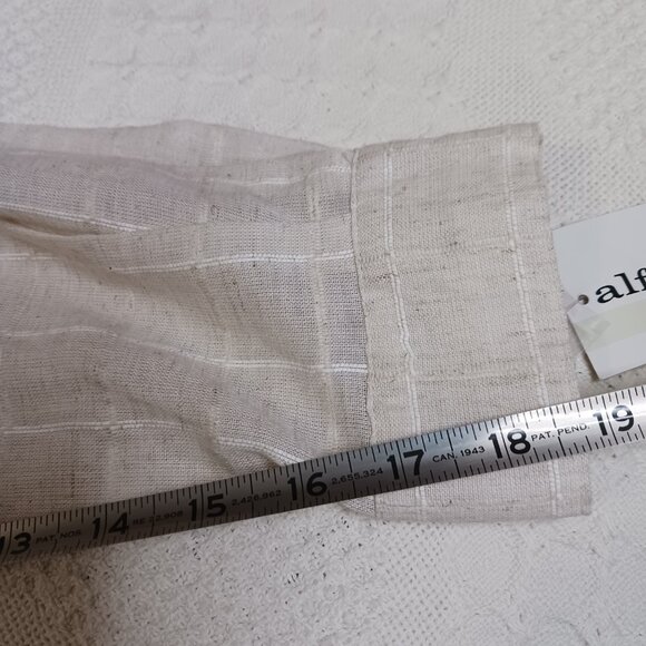 Alfred Dunner Off White Long Sleeve Women's Button Down Shirt size 22W - Picture 5 of 9